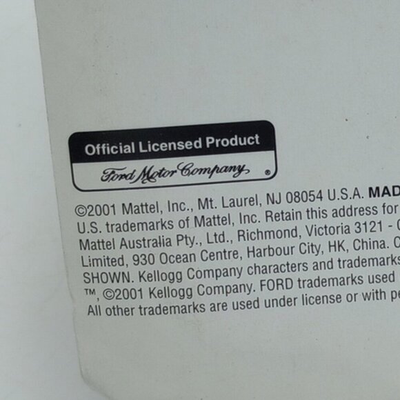 Mattel Matchbox Kellogg's 2 Car Set 2 Pks 2001 VTG Fruit Loops Frosted Flakes - Picture 15 of 16